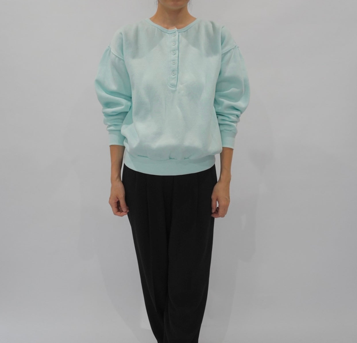90s Light Blue Sweater