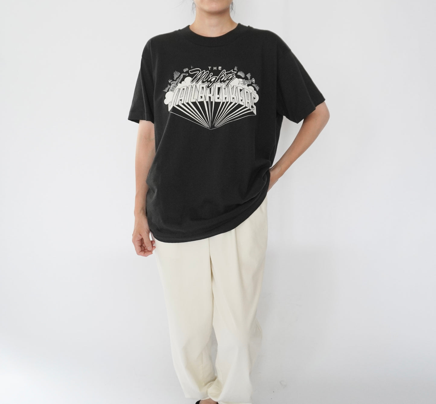 90s Printed T-shirt Made in USA