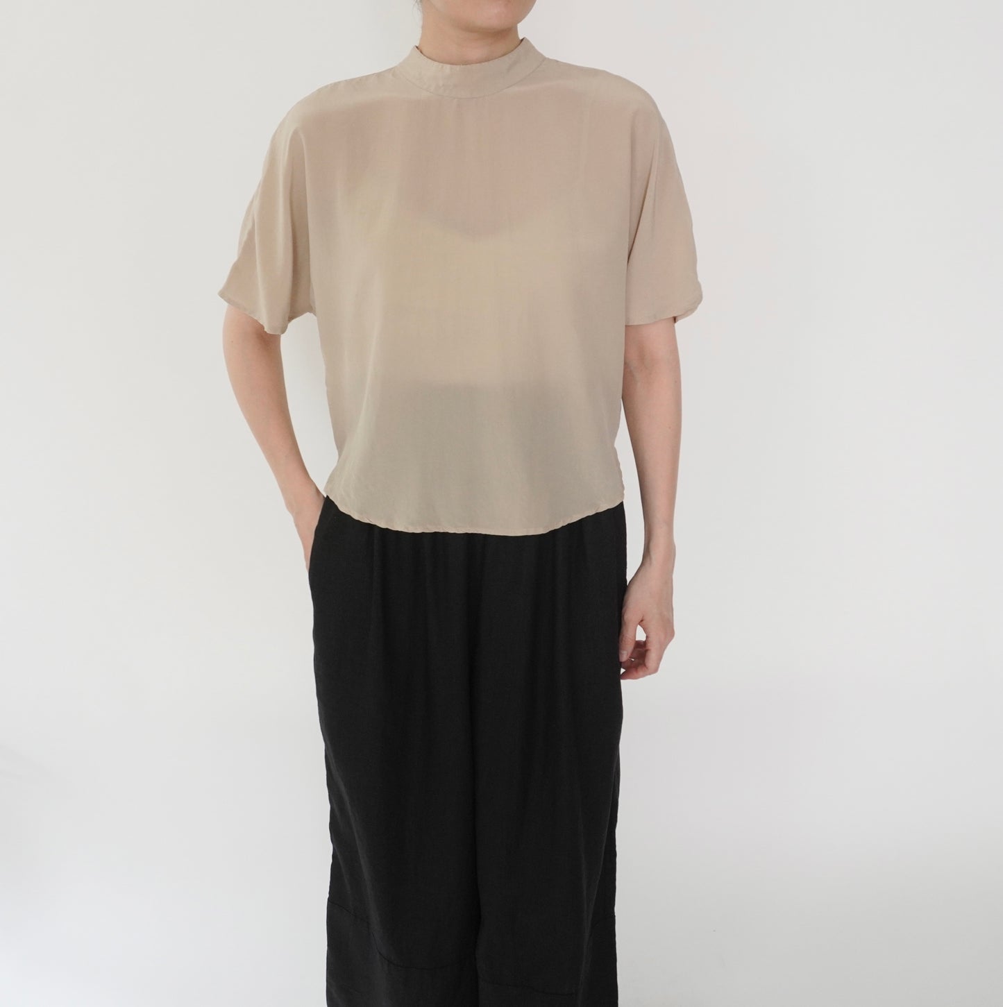 90s Silk Blouse
