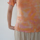 90s Tie Dye Top Made in Italy Dead Stock
