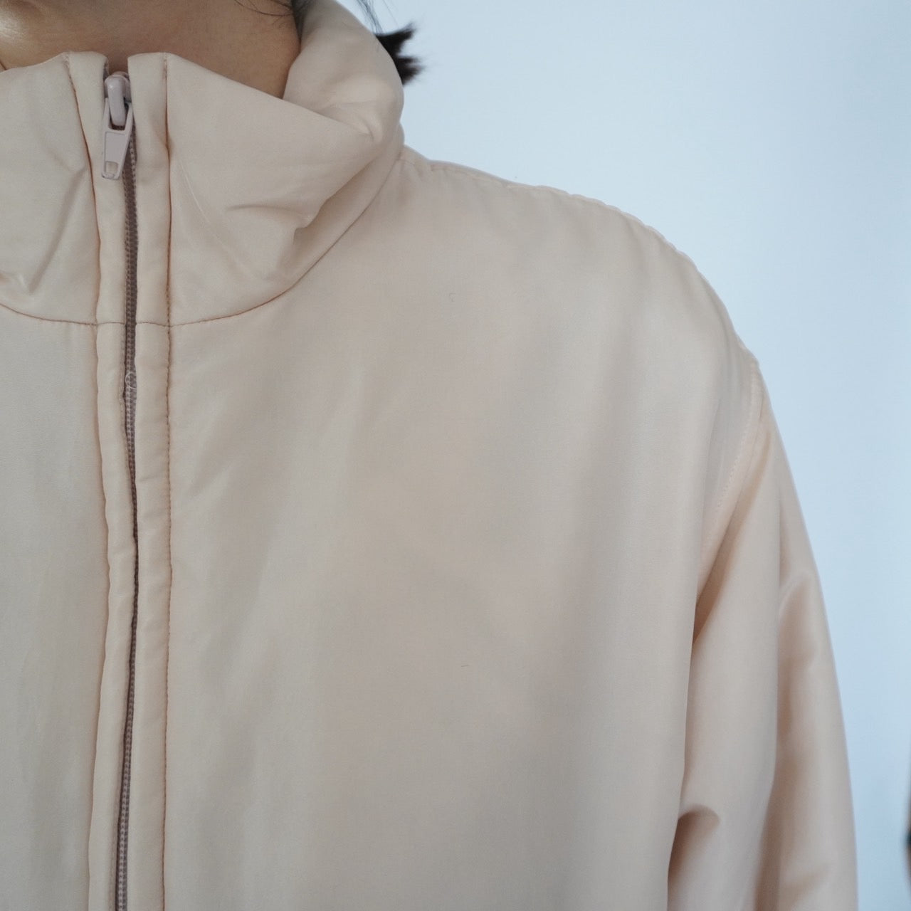 90s Silk Puffer Jacket