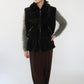 90s Fluffy Fleece Vest