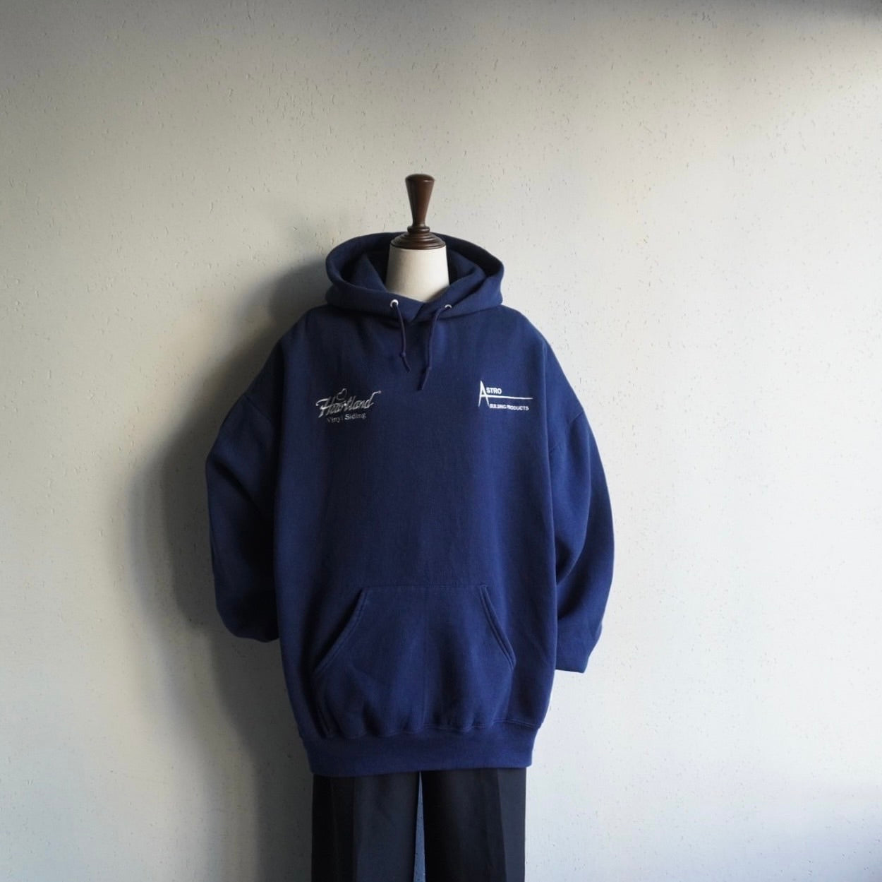 90s Hooded Sweater Made in USA