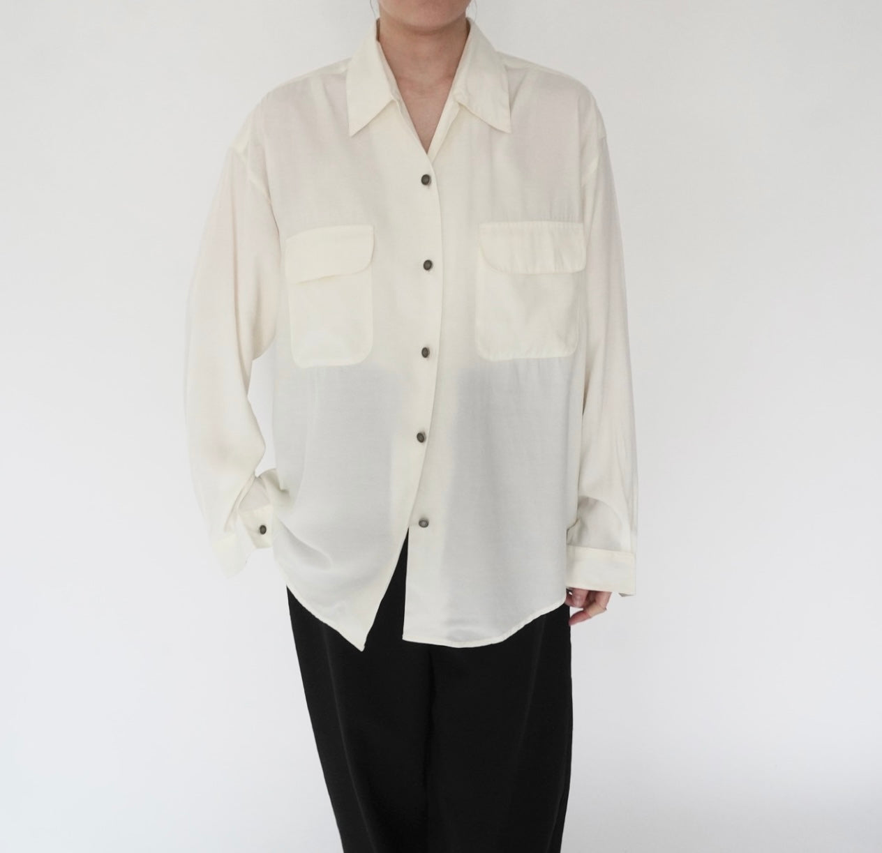 90s Ivory Shirt