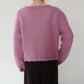 80s Pink Knit Cardigan