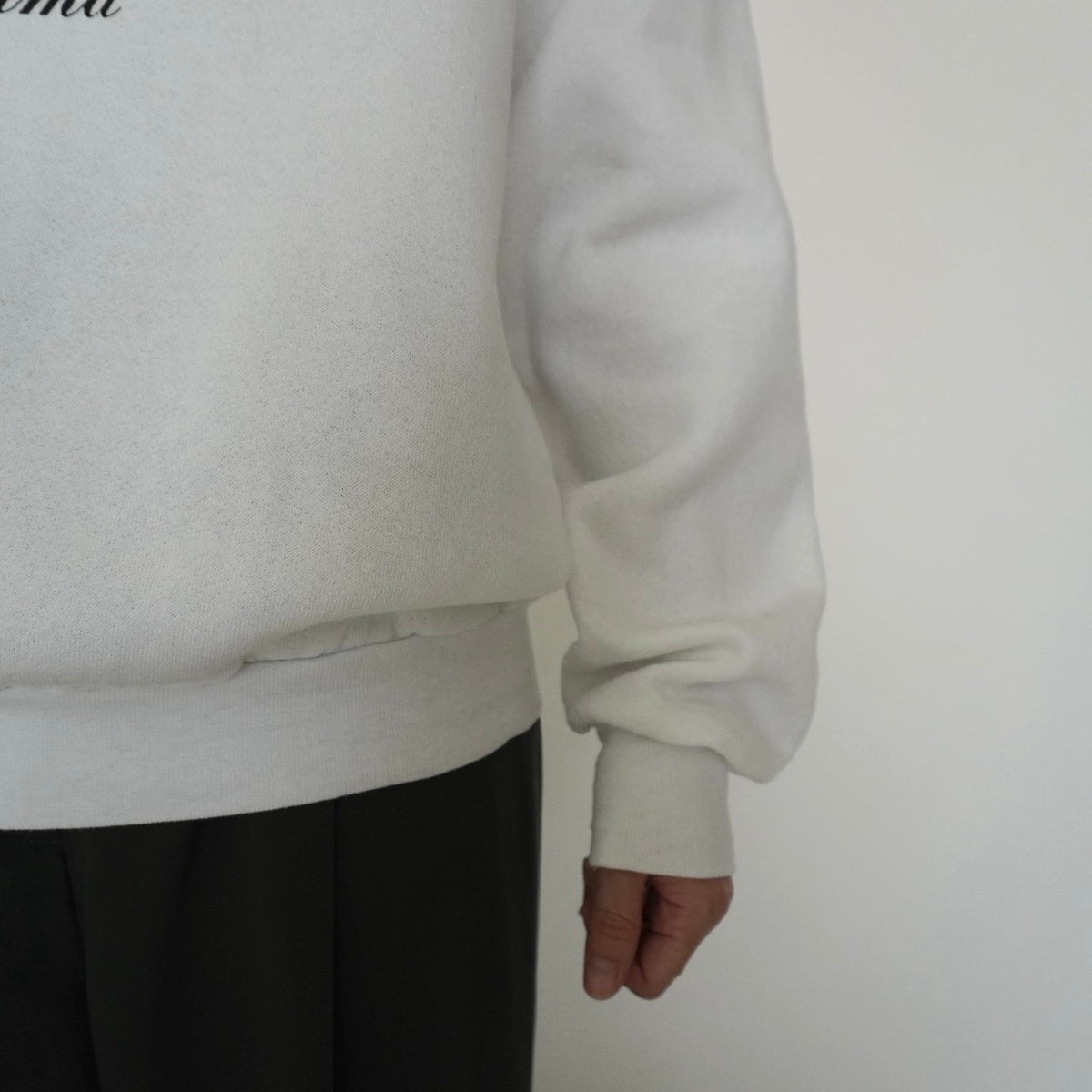 90s Photo Printed Sweater Made in Canada