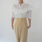 80s Ruffle Blouse