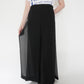90s Slit Design Wide Pants