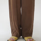 90s Brown Silk Pants