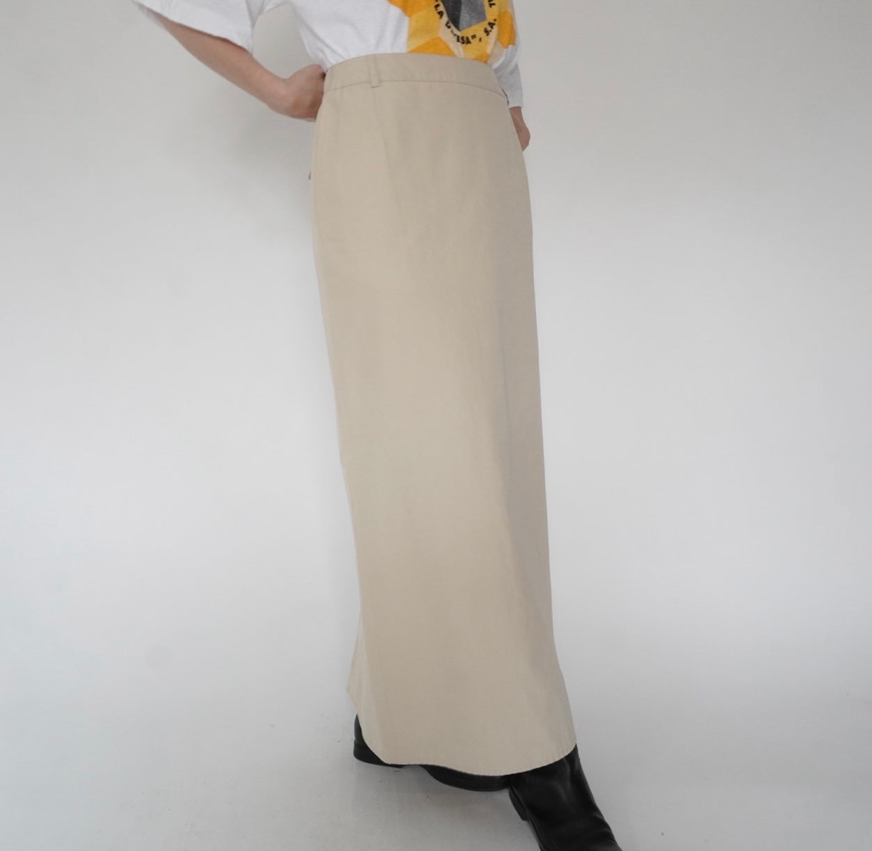 90s EURO Slit Skirt