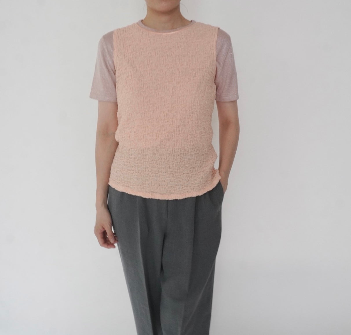 90s Pink Sleeveless Top