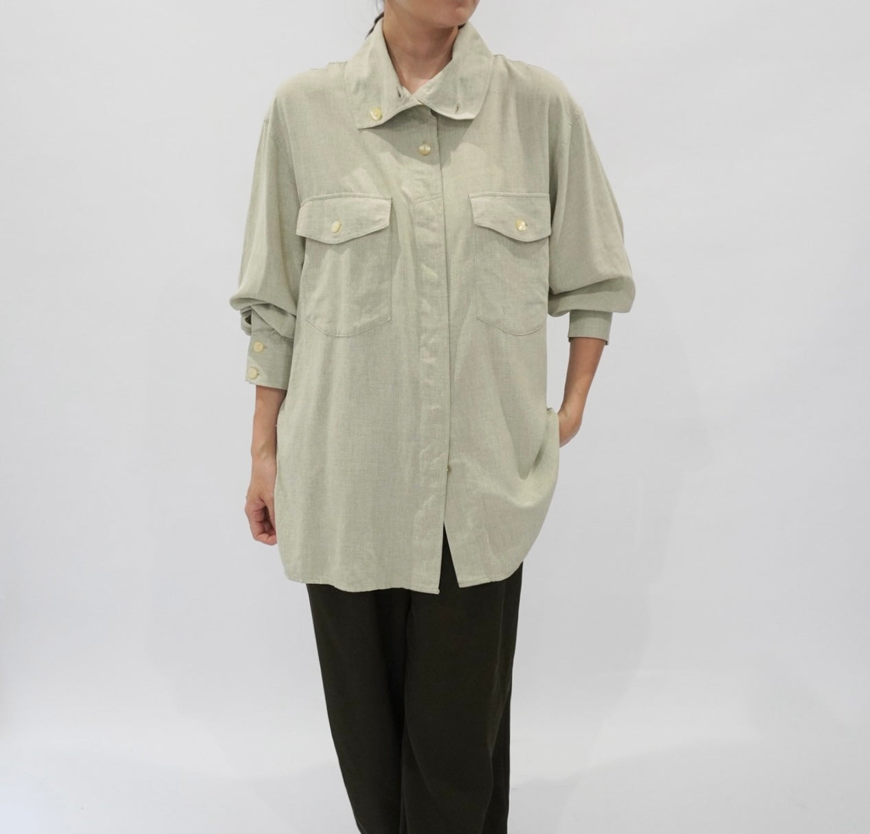 80s Design Blouse Made in  Switzerland