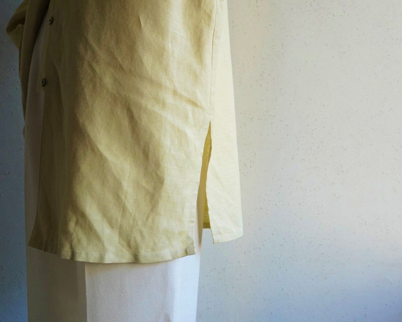 90s Design Linen Shirt