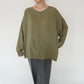 90s Khaki Rayon Blouse