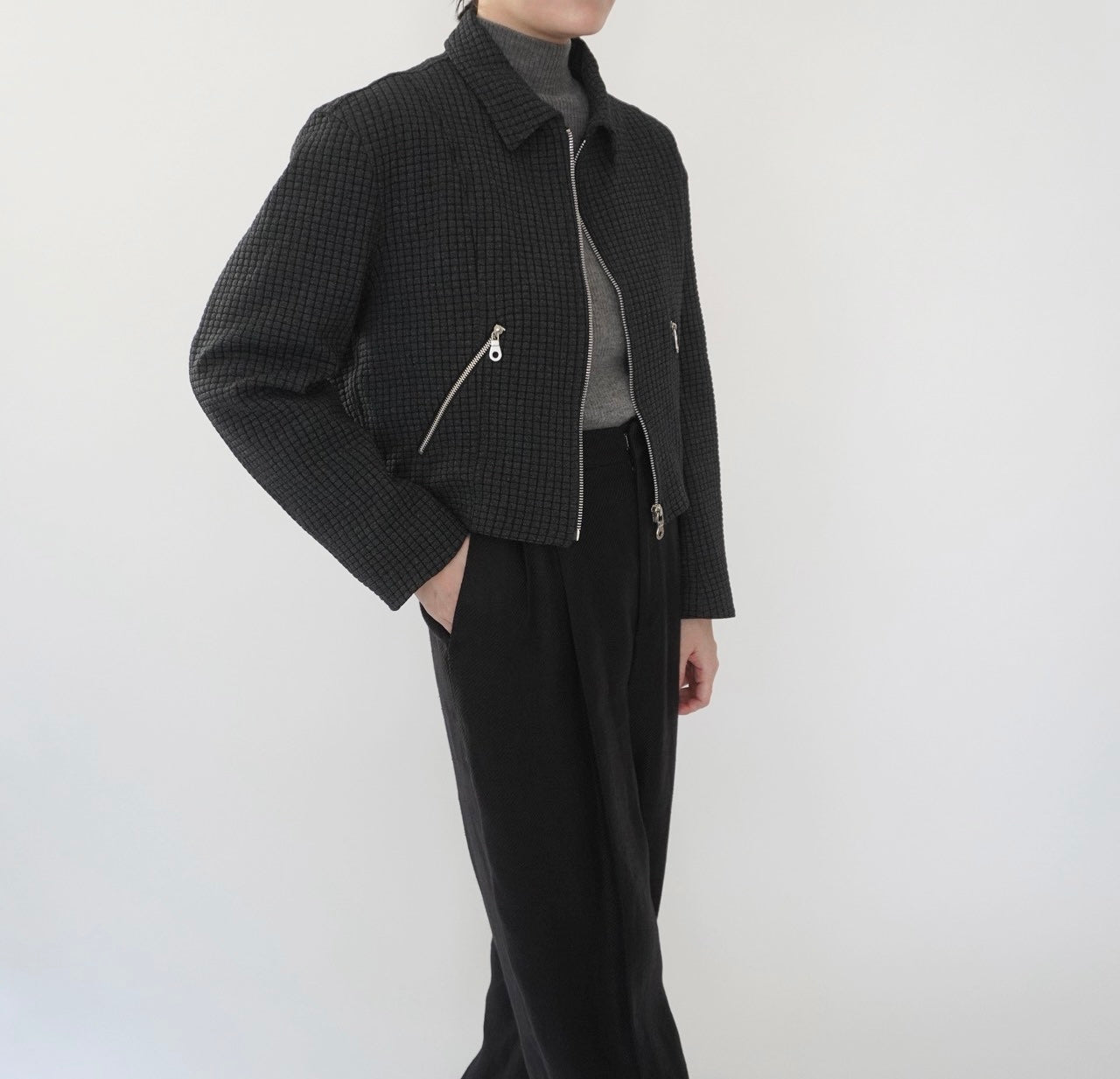 90s Design Top,Light Jacket Made in Italy