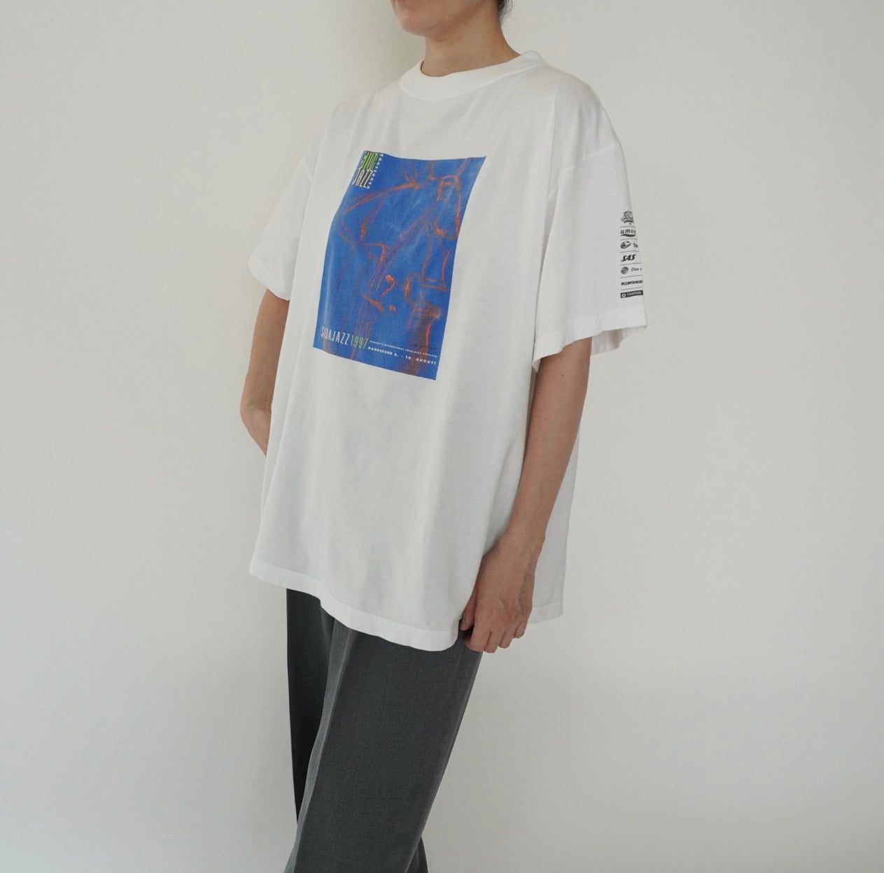 90s EURO  Printed T-shirt