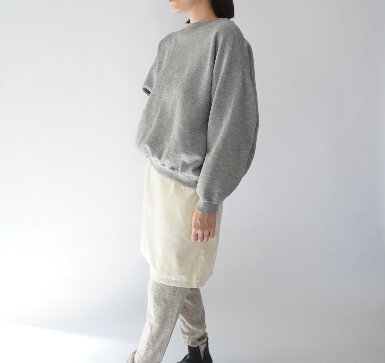 90s Gray Sweater