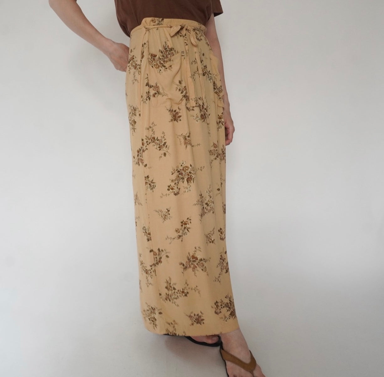 90s Printed Skirt