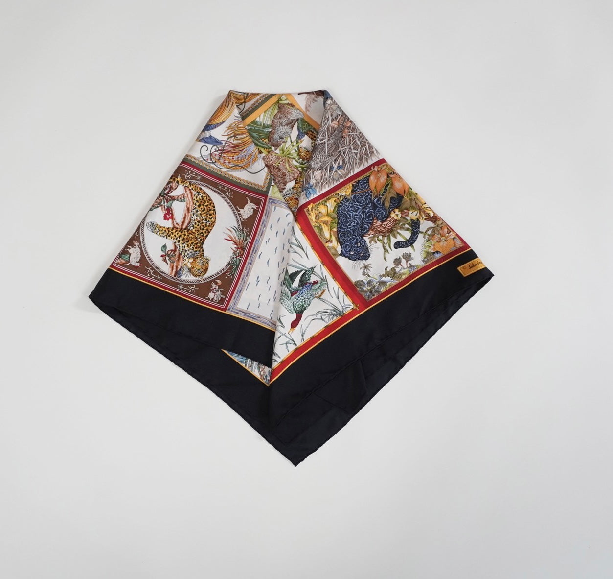 "Salvatore Ferragamo"Silk Scarf Made in Italy