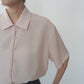 90s Light Pink Shirt