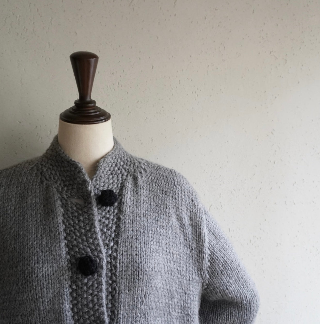 80s Design Knit Cardigan,Jacket