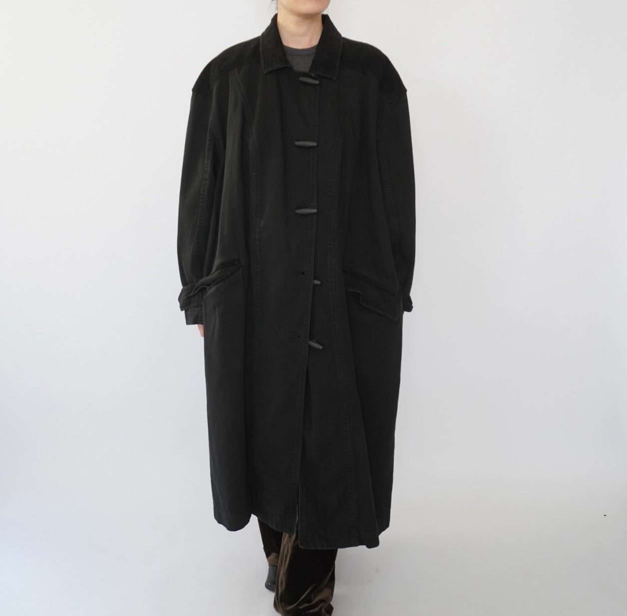 90s Cotton×Corduroy Coat