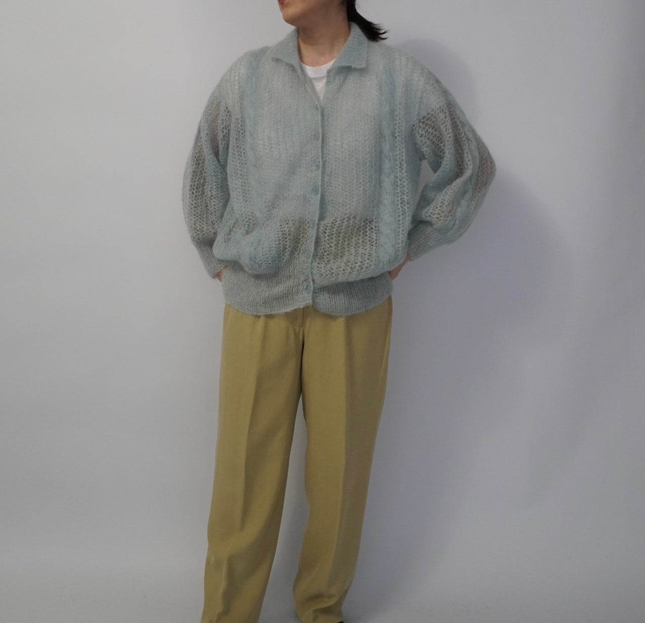 80s Knit Cardigan