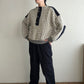 80s Black x White Knit Made in  Norway