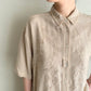 90s Embroidery Shirt dead stock