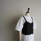 90s EURO Lace Up Top