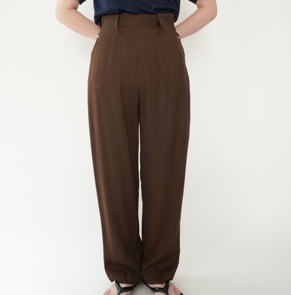 60s Western High Waist Pants
