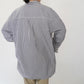 90s "GAP" Striped Long Cotton Shirt