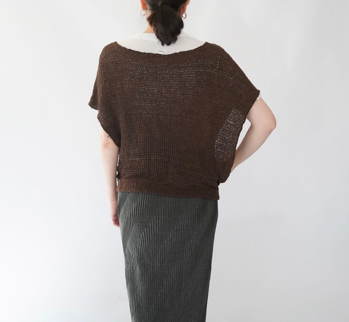 80s Woven Vest,Top
