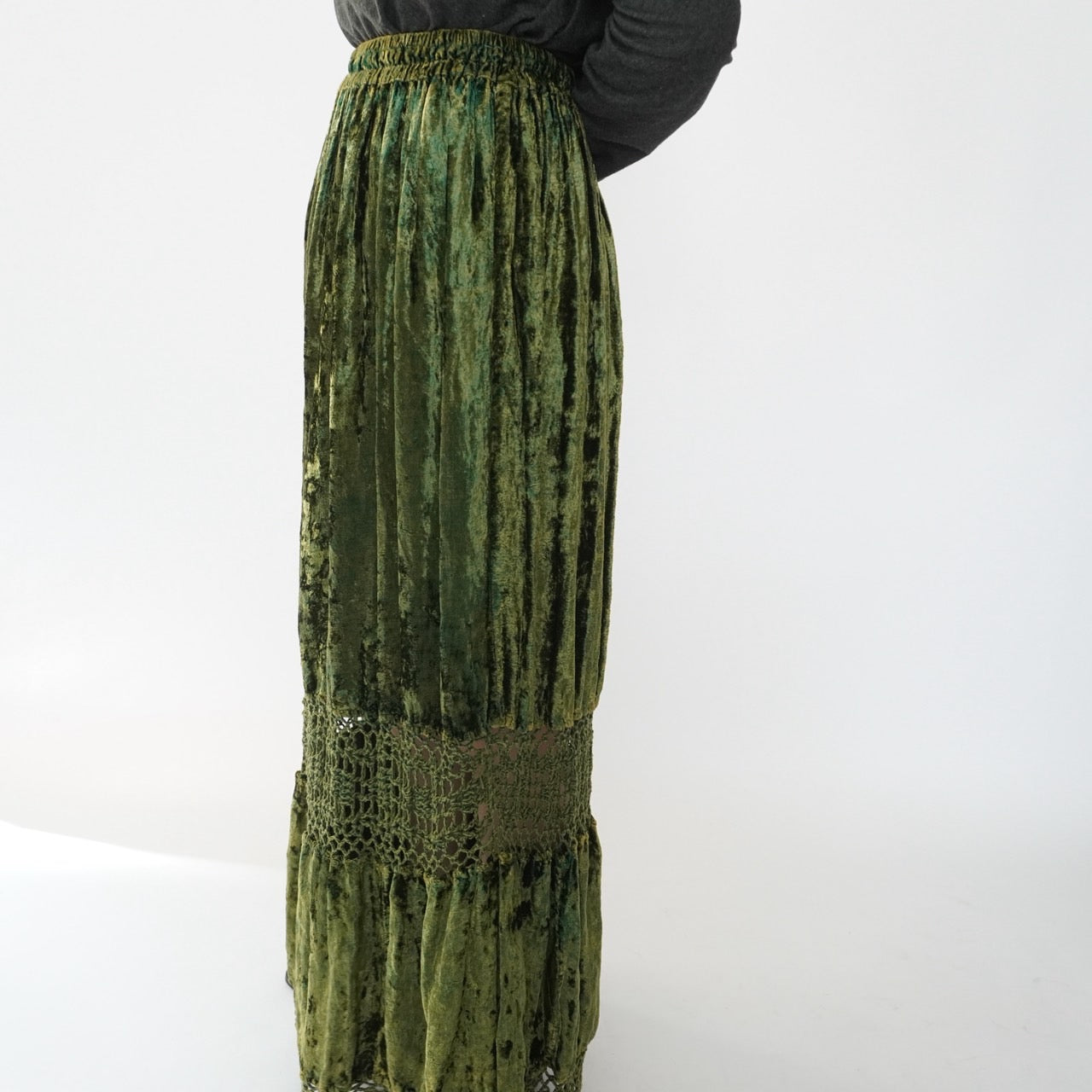 90s Velour Skirt