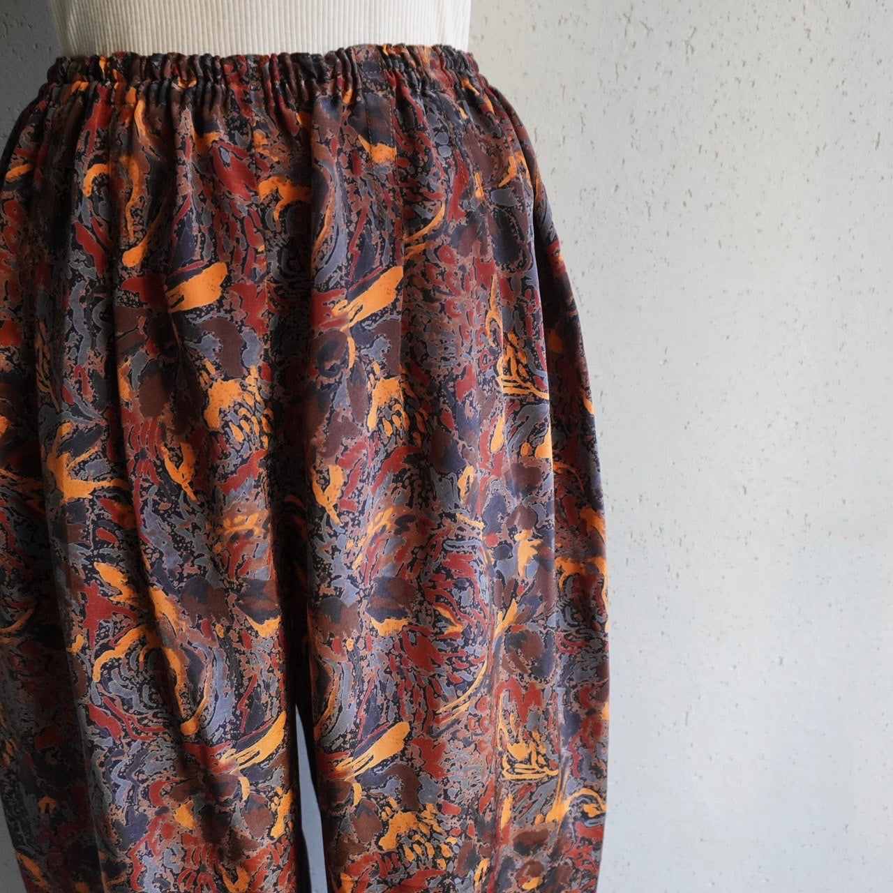 80s Printed Pants