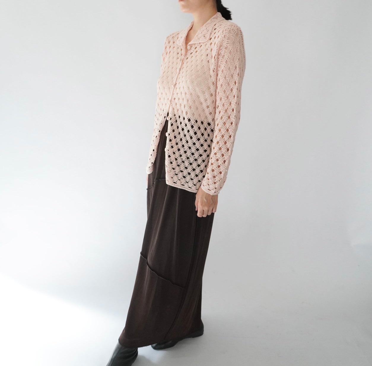 90s Crochet Shirt