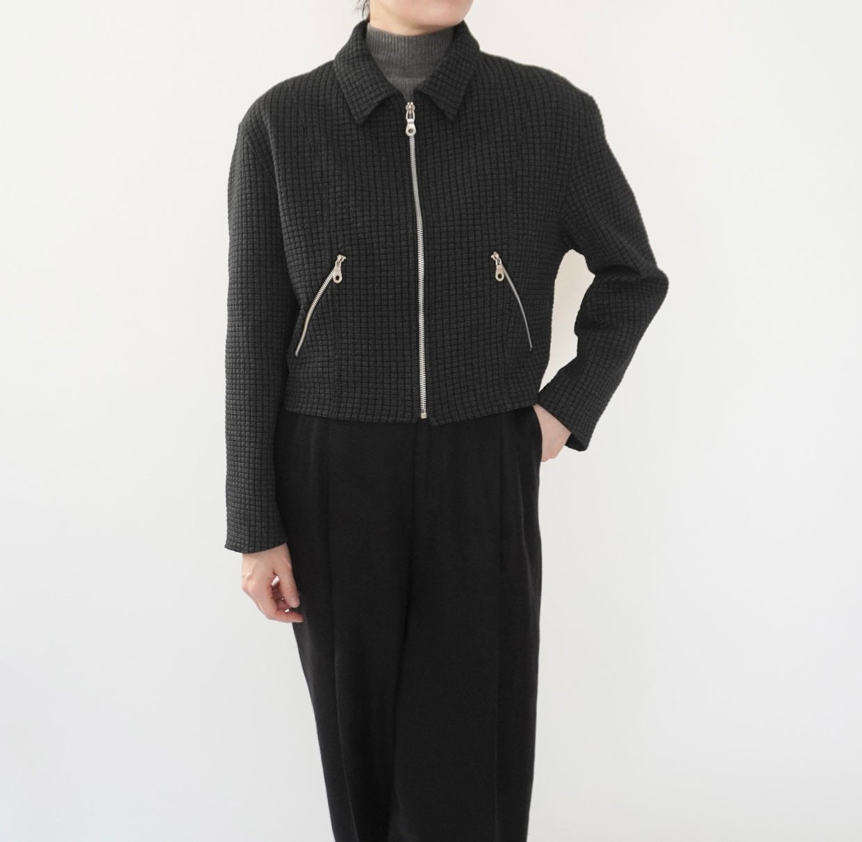 90s Design Top,Light Jacket Made in Italy