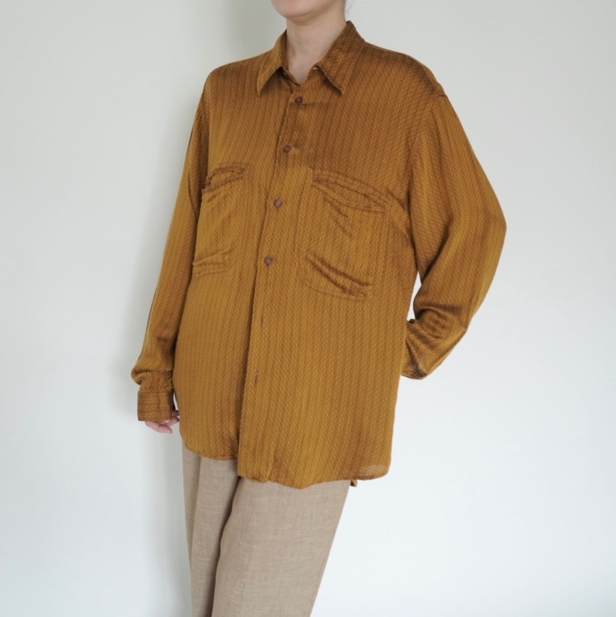 90s Pattern Shirt Made in Italy