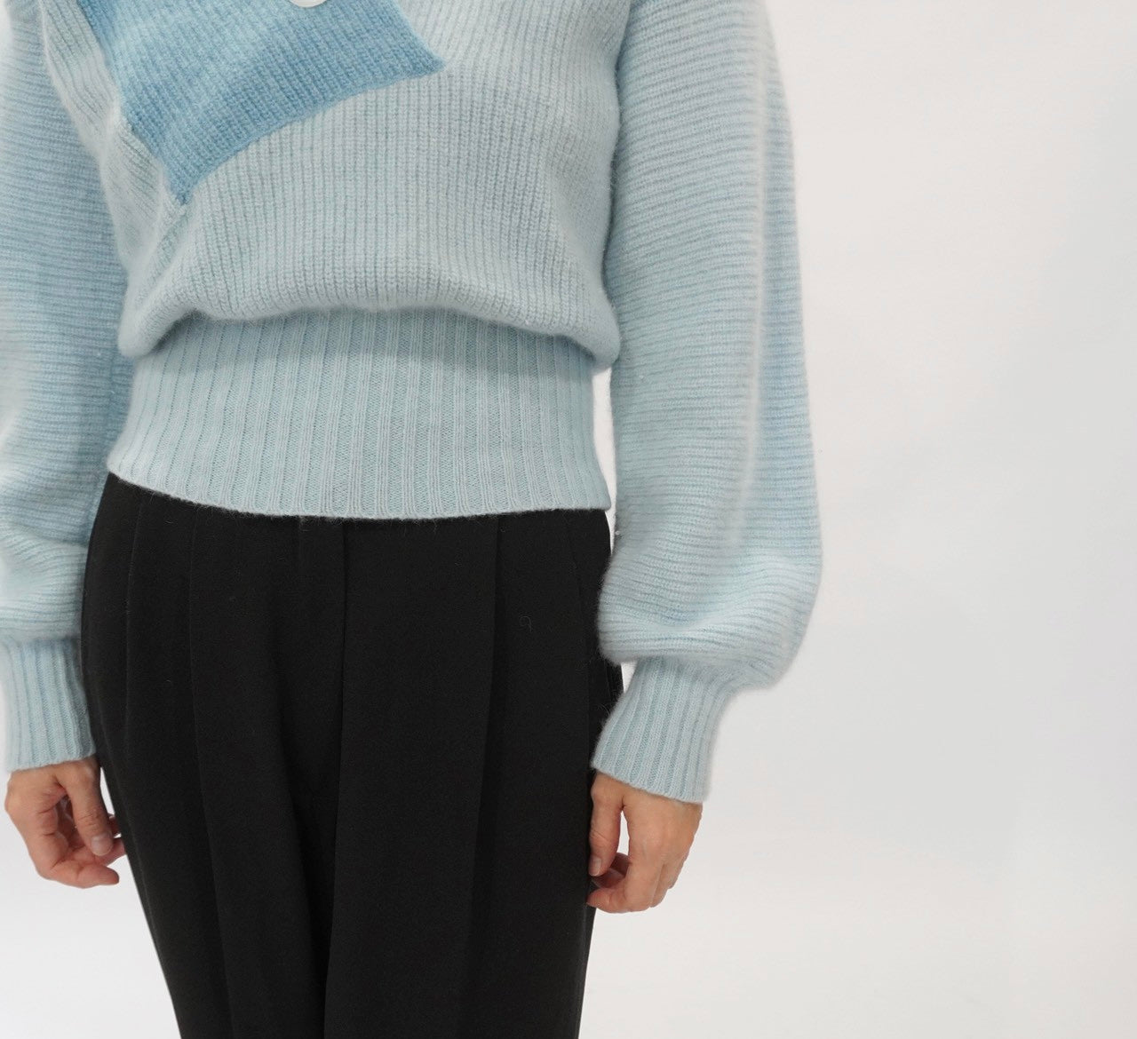 80s Angora Knit Top