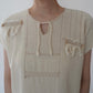 70s Fringe Design Top