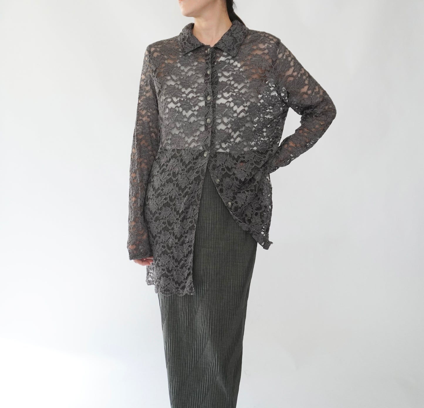 90s EURO Lace Shirt