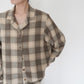 90s Plaid Shirt Jacket