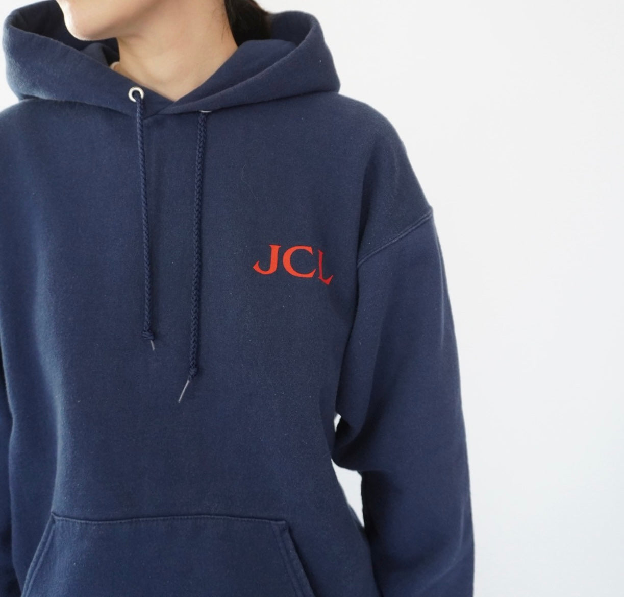 00s Print Hooded Sweater