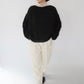 80s Black Mohair Knit