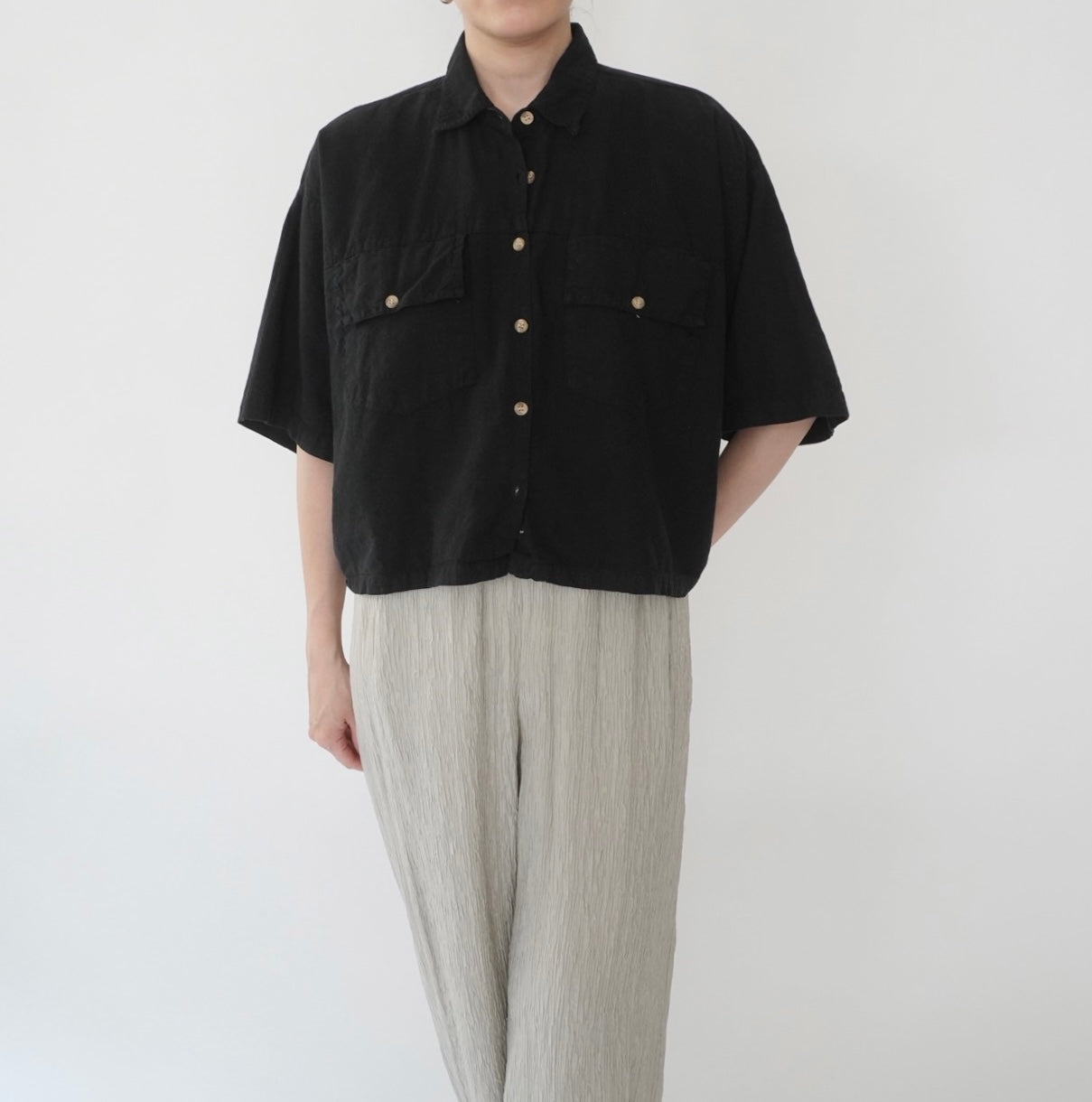 90s Black Shirt