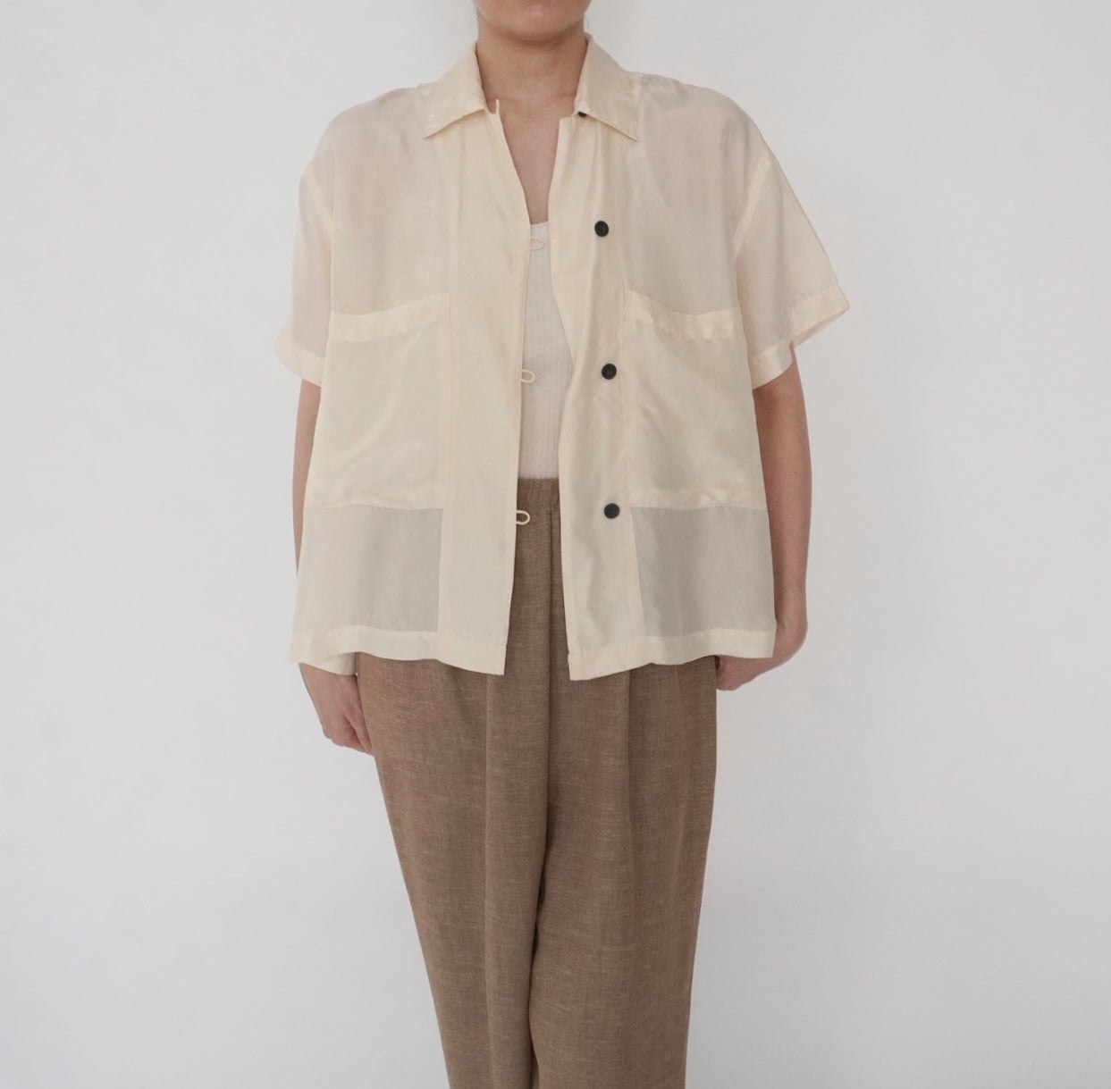 90s Ivory Shirt
