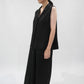 90s Black Vest,Blouse