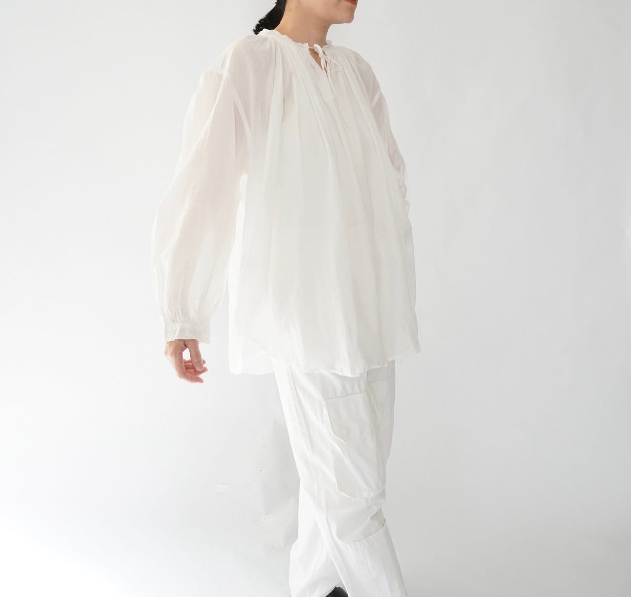 90s Cotton Tunic Made in USA