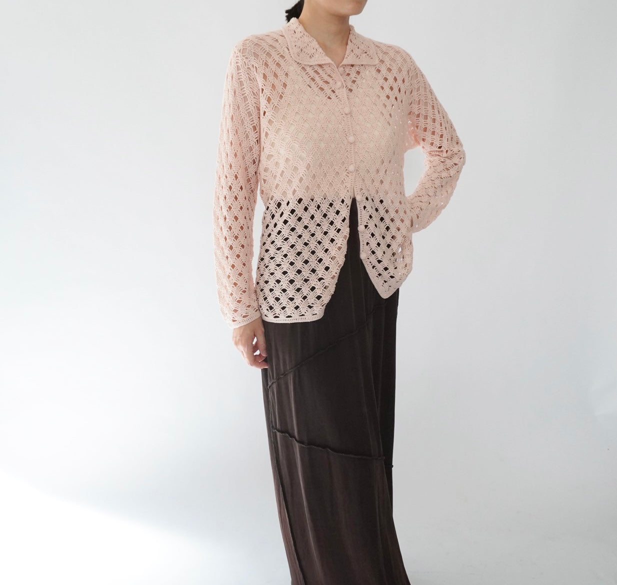 90s Crochet Shirt