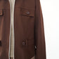 90s Brown Light Jacket Made in USA